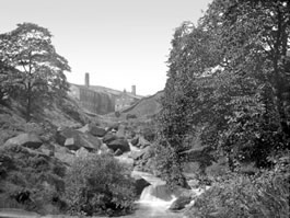 Hudson Mill from Hebden Hole